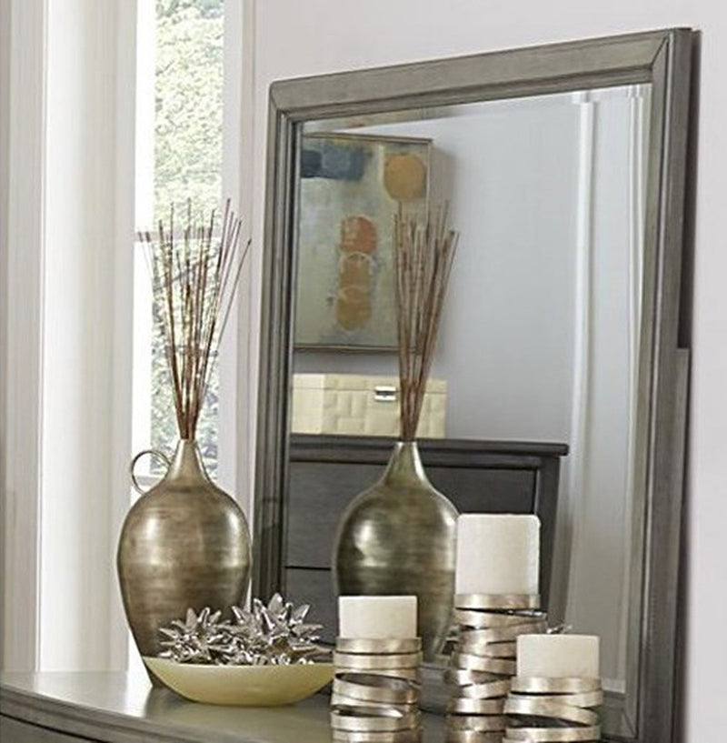 Homelegance Cotterill Mirror in Gray 1730GY-6