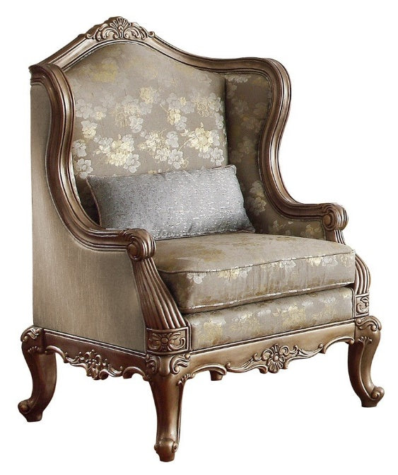 Homelegance Furniture Florentina Accent Chair in Taupe 8412-1