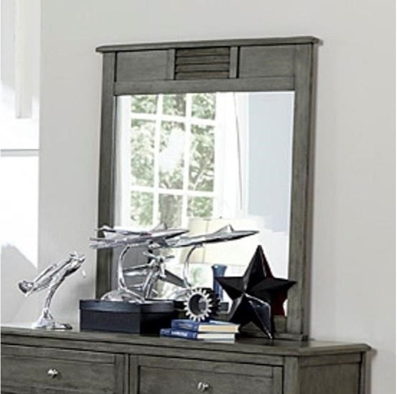 Homelegance Furniture Garcia Mirror in Gray 2046-6