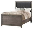 Homelegance Woodrow Twin Panel Bed in Gray 2042T-1*