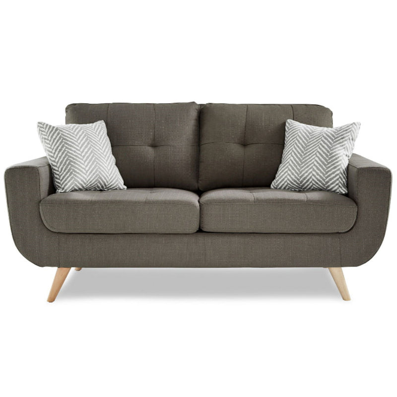 Homelegance Furniture Deryn Loveseat in Gray 8327GY-2