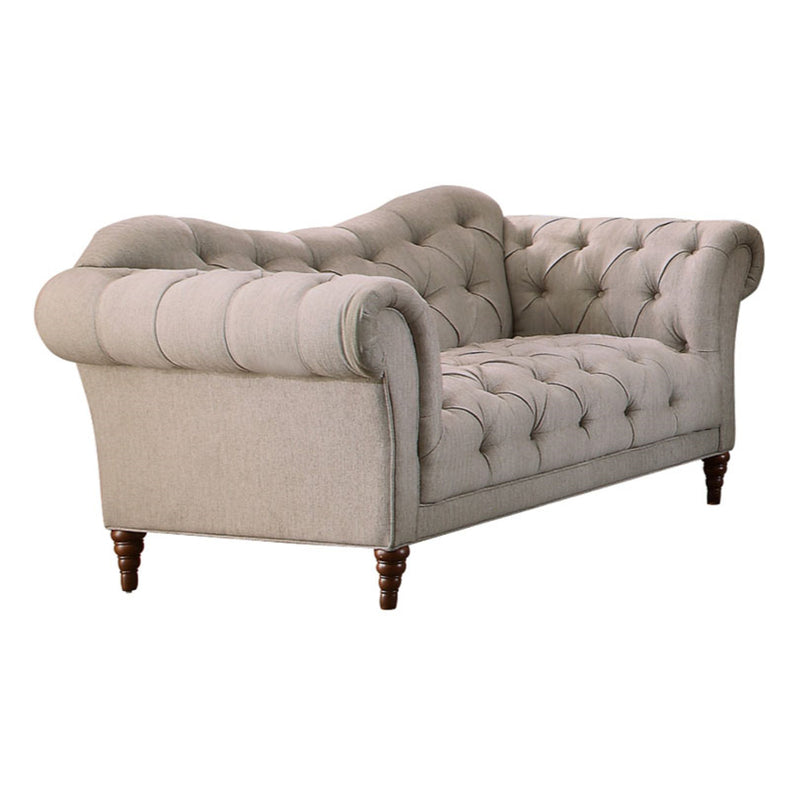 Homelegance Furniture St. Claire Loveseat in Brown 8469-2