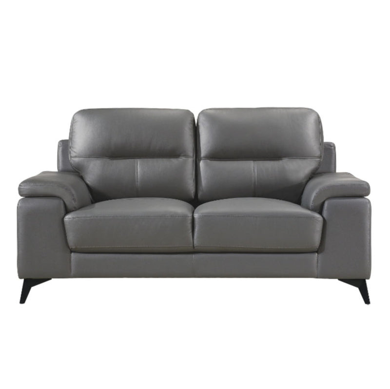 Homelegance Furniture Mischa Loveseat in Dark Gray 9514DGY-2