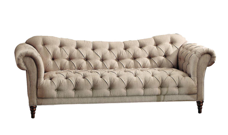 Homelegance Furniture St. Claire Sofa in Brown 8469-3